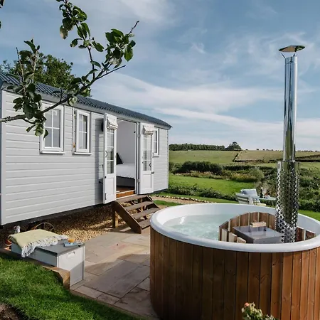 Shepherds Hut At Chenhall Farm